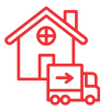 House Shifting Icon - Packers and Movers